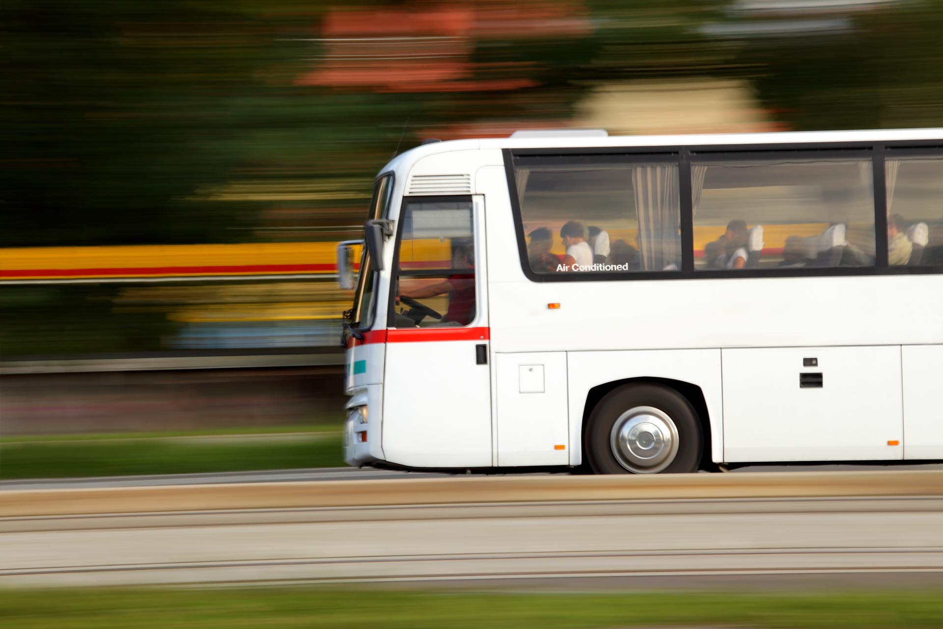 Bicar čistenie skiel autobusov